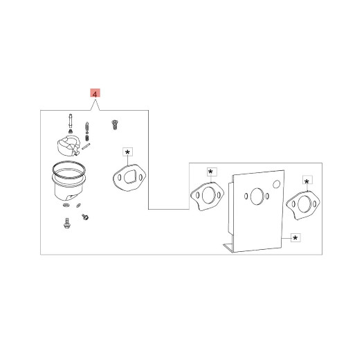 Kit riparazione carburatore - riparazione,