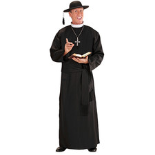 Travestimento prete costume - travestimento,