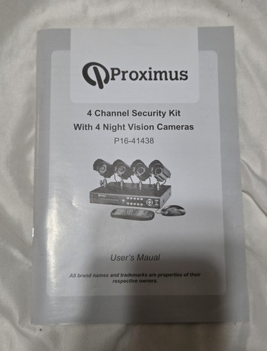 Proximus p16 41438 kit - kit, dvr
