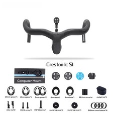 Manubrio integrato in carbonio