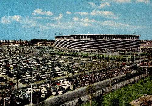 Cartolina calcio stadio - #, san