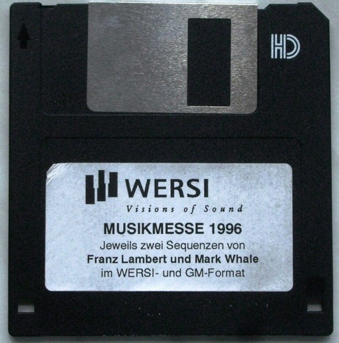 Wersi disk musicmesse 1996 - 1996, fr-