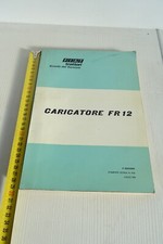 Manuale Fiat trattori caricatore FR 12 1969