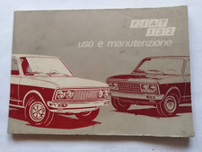 FIAT   132  LIBRETTO USO