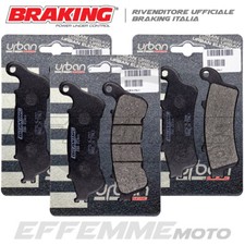 Pastiglie HONDA Deauville 700 2006 2007 2008 2009 2010 (Kit Ant.+ Post. BRAKING)