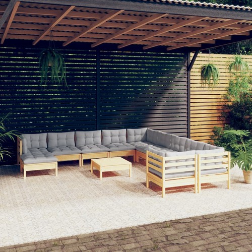 Set divani legno pino da - divani,