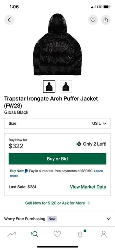 Trapstar puffer jacket - puffer,