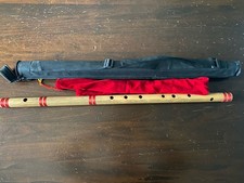 Flauto Bansuri Indiano 432 Hz  RE Basso 82 Cm