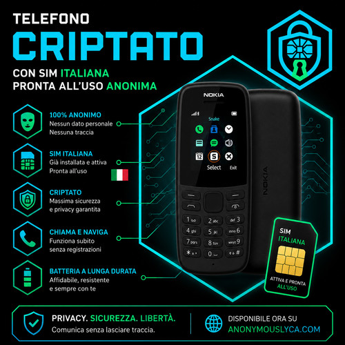 Telefono criptato nokia 105 - telefono,