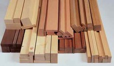 Listelli Per Fucile Sub Arbalete mm 15 x 35 Vari Legni Disponibili