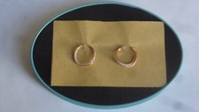 ORECCHINI  -CON SCATOLA- FOSSIL STEEL EARRINGS WITH BOX