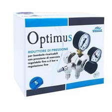 WHIMAR OPTIMUS V301 RIDUTTORE DI PRESSIONE PER BOMBOLE RICARICABILI CO2 ACQUARIO