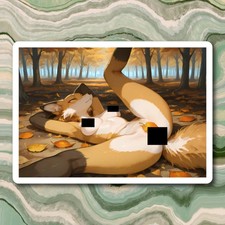 Adesivo Anime Volpe Ragazza