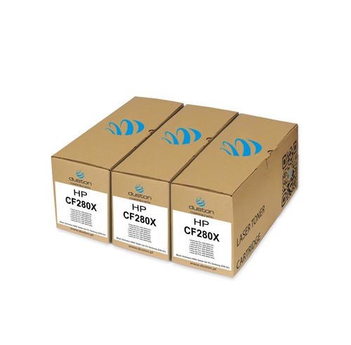 Toner cf280x 80x - hp, 3x