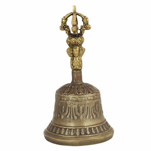 Campana buddista ottone - in,