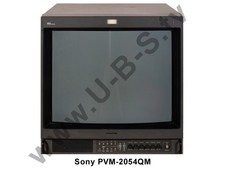 Sony PVM-2054QM CRT monitor broadcast retro gaming - testato dal rivenditore