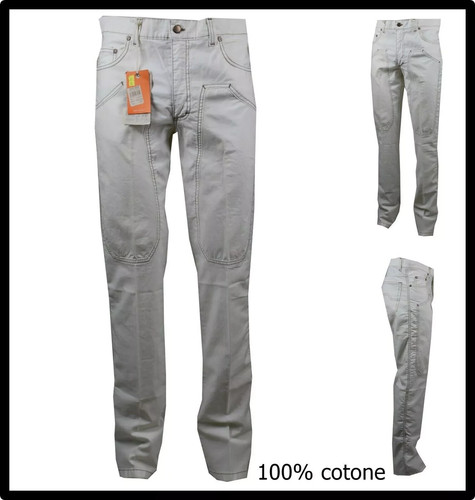 Pantaloni uomo bianchi - pantaloni,