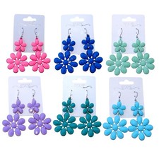 Orecchini Pendenti Fiori