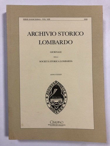 Archivio storico lombardo