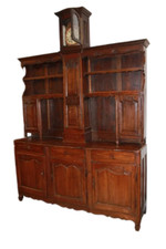 Maestosa Credenza Rustica in Legno di Rovere stile Provenzale XVIII secolo