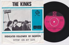 The KINKS * Dedicated * UK MOD BEAT FREAKBEAT * 1966 HOLLAND 45 * Listen!