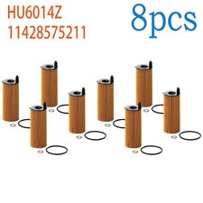 Pack of 8 HU 6014 Z Oil Filter