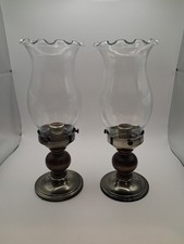Coppia di portacandele vintage