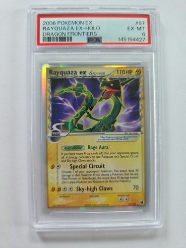 Carta pokémon tcg rayquaza - carta,