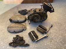 MOTO MORINI FRANCO EXPORT 50 BLOCCO MOTORE  ENGINE PEDALI CARTER CICLOMOTORE