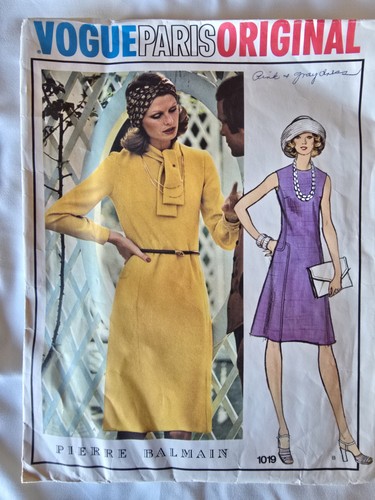 Abito vogue 1019 vintage - vogue,