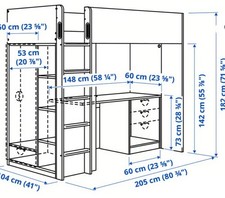letto a soppalco ikea