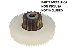 Ingranaggio in nylon per motoriduttore Granitore Bras B-Cube 3W000-00100