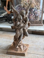 STATUA FIGURA IN GHISA