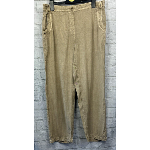 Pantalone anna rose beige - pantalone,