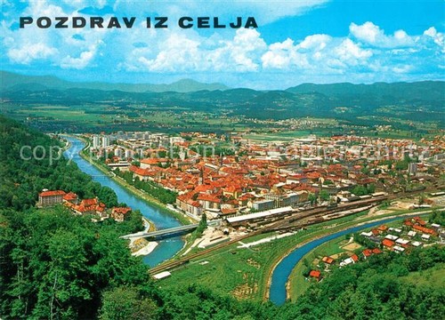 Celje cilli panorama - celje,