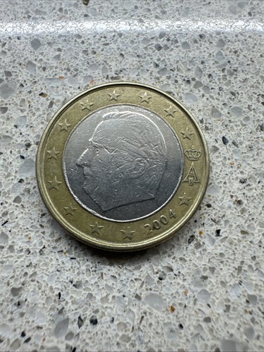 Moneta euro belgio - moneta, 1