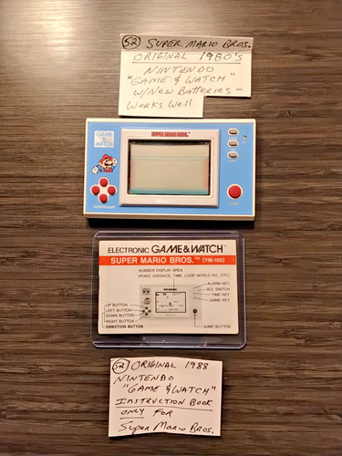 Nintendo game watch - nintendo, &