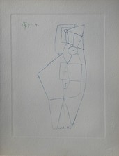 Pablo PICASSO : Femme nue