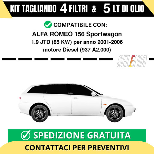 Tagliando per alfa romeo - alfa,