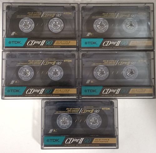 Lotto tdk cding 90 1990 - tdk, ii