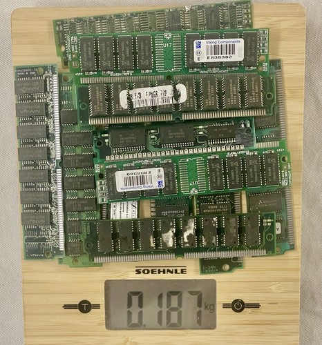 Argento old ram computer - old,