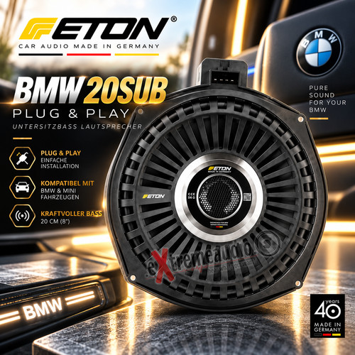 Subwoofer sottosella auto eton - subwoofer,