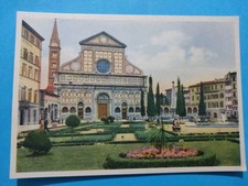FIRENZE - PIAZZA E CHIESA S. MARIA NOVELLA -CARTOLINA A COLORI COLLEZIONE