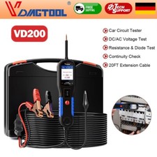 Tester di circuito 12&24V campione di potenza elettrica testine dispositivo diagnostico avometro DE