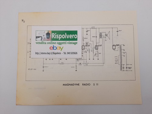 Schema elettrico radio - elettrico,