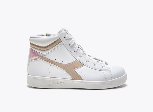 Diadora game high - game, bianco