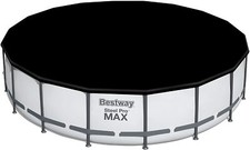 Bestway 58039 Telo di Copertura per Piscina Fuori Terra Rotonda da 549 cm