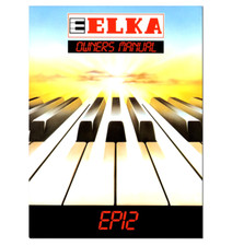 ELKA EP12 Owner's Manual Manuale istruzioni Mode d'Emploi Manuale Usuario PDF