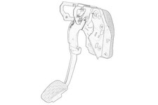 Per OE FORD 1766725 Pedale