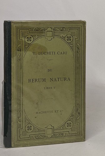 Rerum natura liber texte - liber,